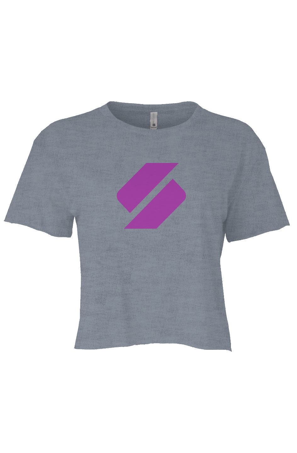 STEPR Womens Cali Crop | Stonewash Denim