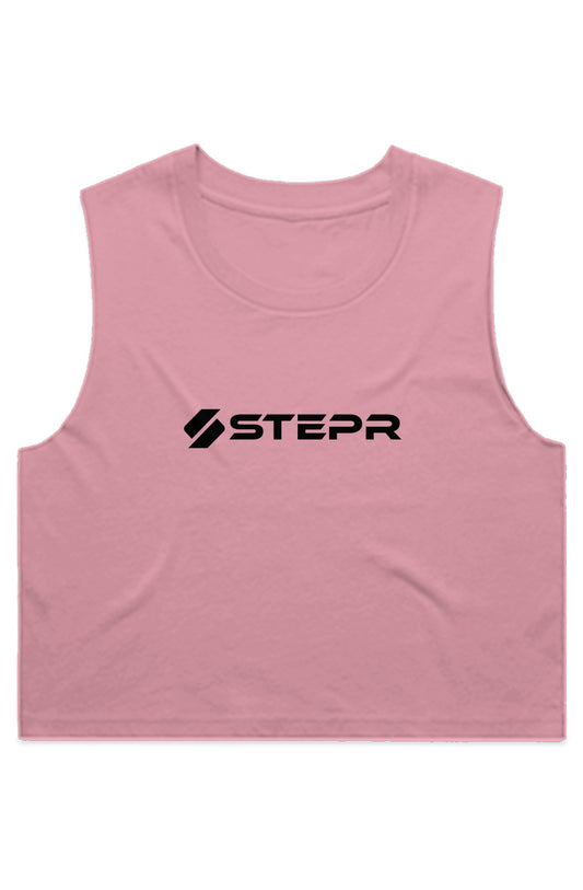 STEPR Athlete Crop Tank | Bubblegum