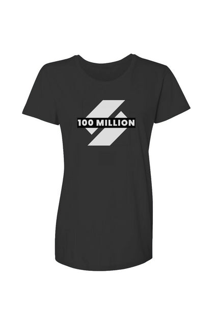 'S' 100 MILLION CLUB Ladies Softstyle T-Shirt
