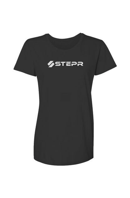 STEPR Ladies Softstyle T-Shirt | Black